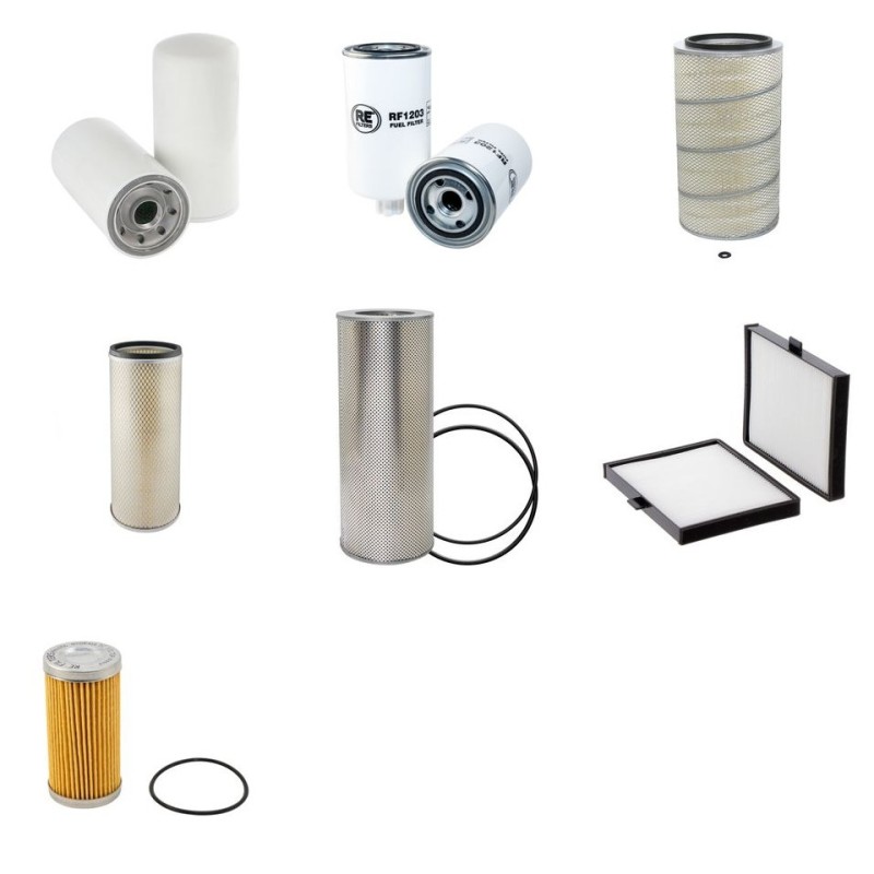 DAEWOO SOLAR 300 LC-V Filter Service Kit w/Daewoo Eng.   YR  2004-