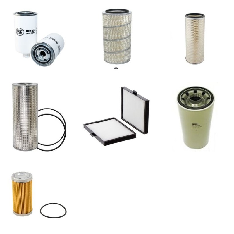 DAEWOO SOLAR 340 LC-V Filter Service Kit w/DE 12TIS Eng.