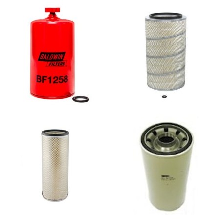 DAEWOO SOLAR 440 LC-V Filter Service Kit w/Daewoo Eng.
