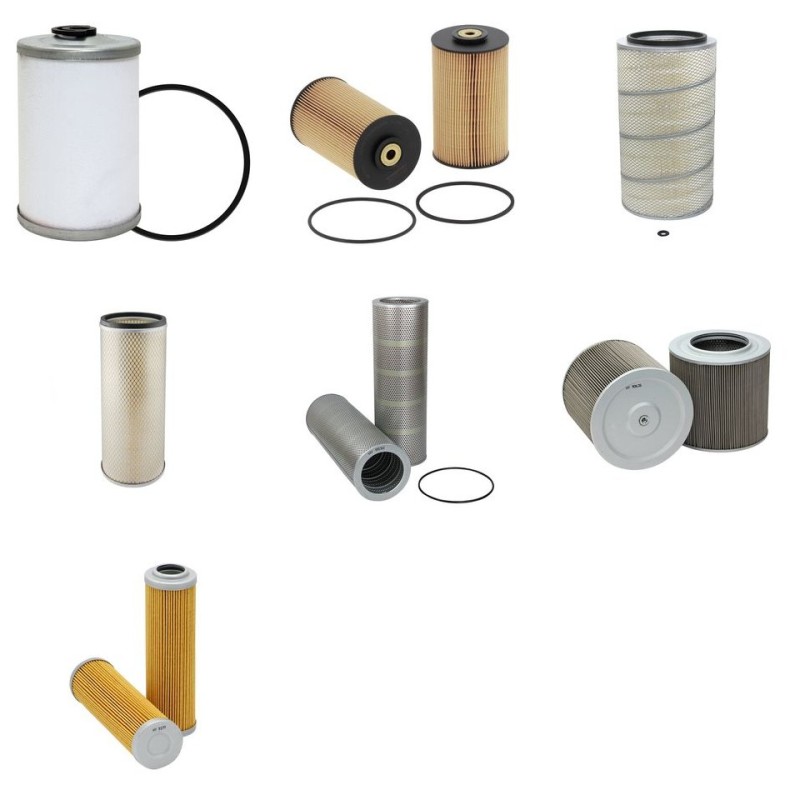 DAEWOO SOLAR 450-3 Filter Service Kit w/Daewoo DV15T Eng.
