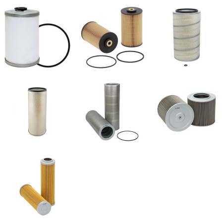 DAEWOO SOLAR 450-3 Filter Service Kit w/Daewoo DV15T Eng.