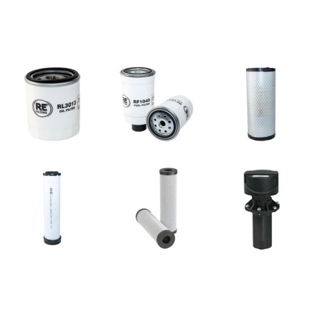 Filter kit for Case 121 D SERIE II with Deutz F4M2011 Engine