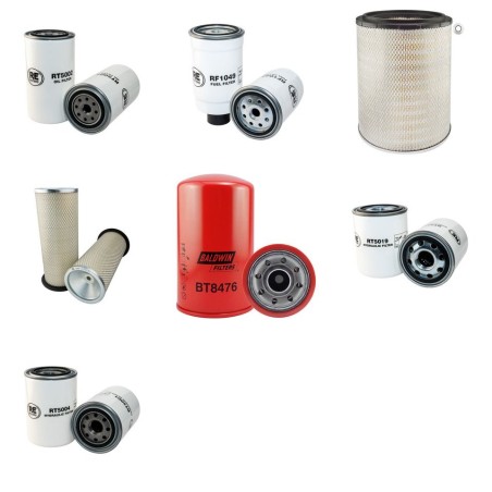 DALEN 2 D 220 Filter Service Kit w/Perkins 1306 TI Eng.