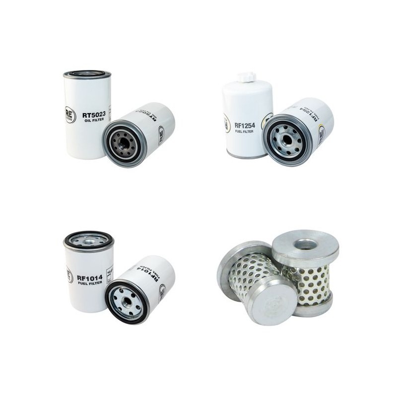 Filter kit for Case Poclain 1280 with Cummins Engine