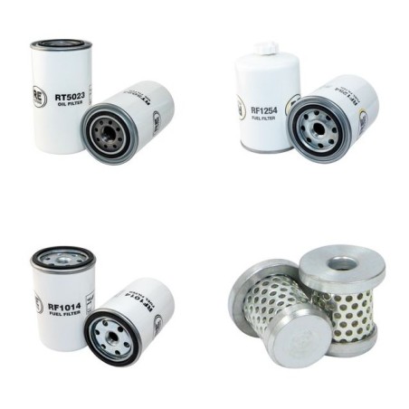 Filter kit for Case Poclain 1280 with Cummins Engine