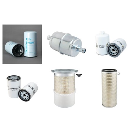 Filter kit for Case 1488 Air Oil Fuel Filters with Cummins Engine