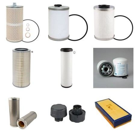 DEMAG AC 120 Filter Service Kit w/OM 442LA (CRANE OM 366A) Eng.   YR  1997-