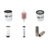 DEMAG DF 45 C Filter Service Kit w/Deutz BF 4L1011F Eng.   YR  2002-