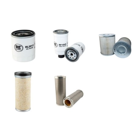 DEMAG DF 45 CS Filter Service Kit with Deutz Bf 3L2011 Eng