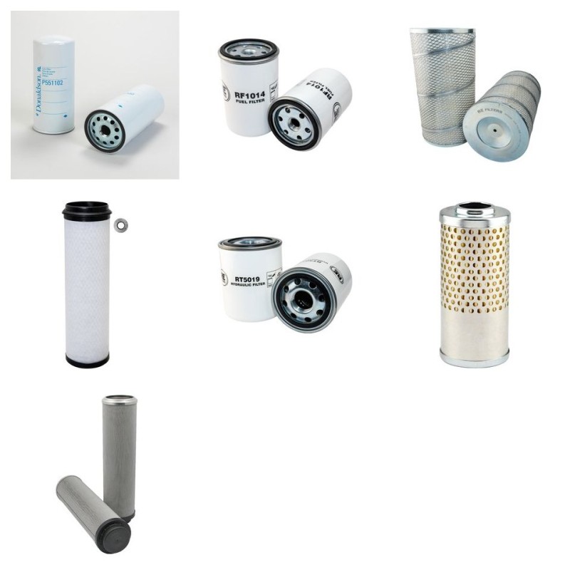DEMAG DF 130 (C/P) Filter Service Kit w/Deutz BF 6L913 Eng.   YR  1986-
