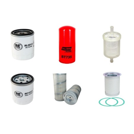 DEMAG DS 70/4P Compressor Filter Service Kit