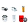 Filter kit for Case Poclain 1818 with Kubota D1005 Engine 93-98