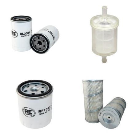DEMAG DS 72 Compressor Filter Service Kit with  Deutz BF 4L1011 Eng Year 1995-2001
