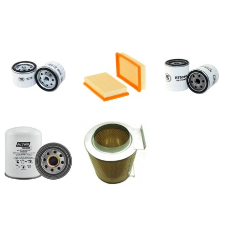 DEMAG SC 20 DS 3 Filter Service Kit w/Lombardini Eng.