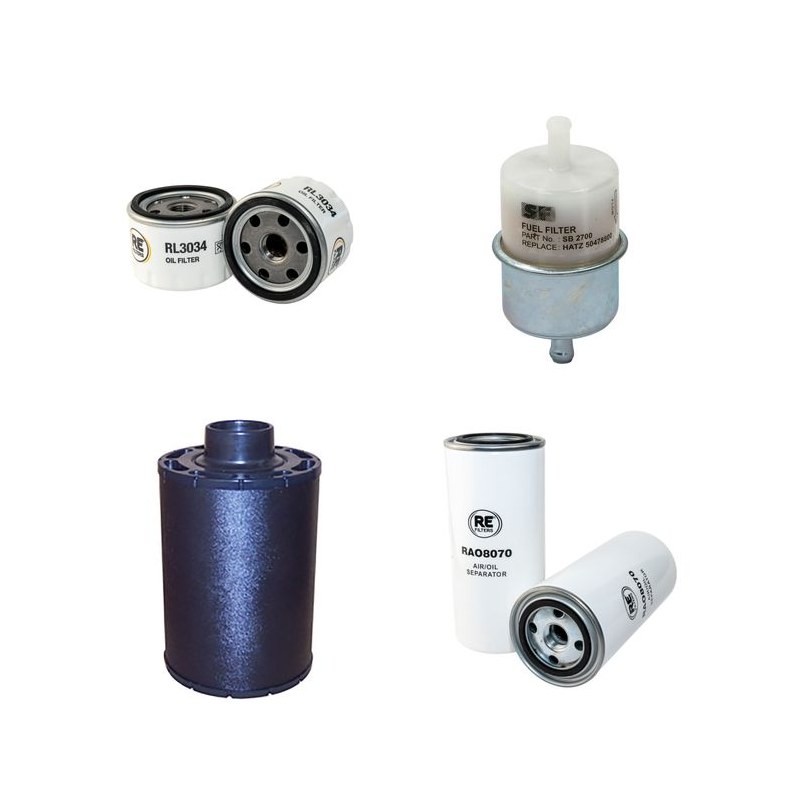 DEMAG SC 23 DS3 Filter Service Kit w/HATZ Eng.