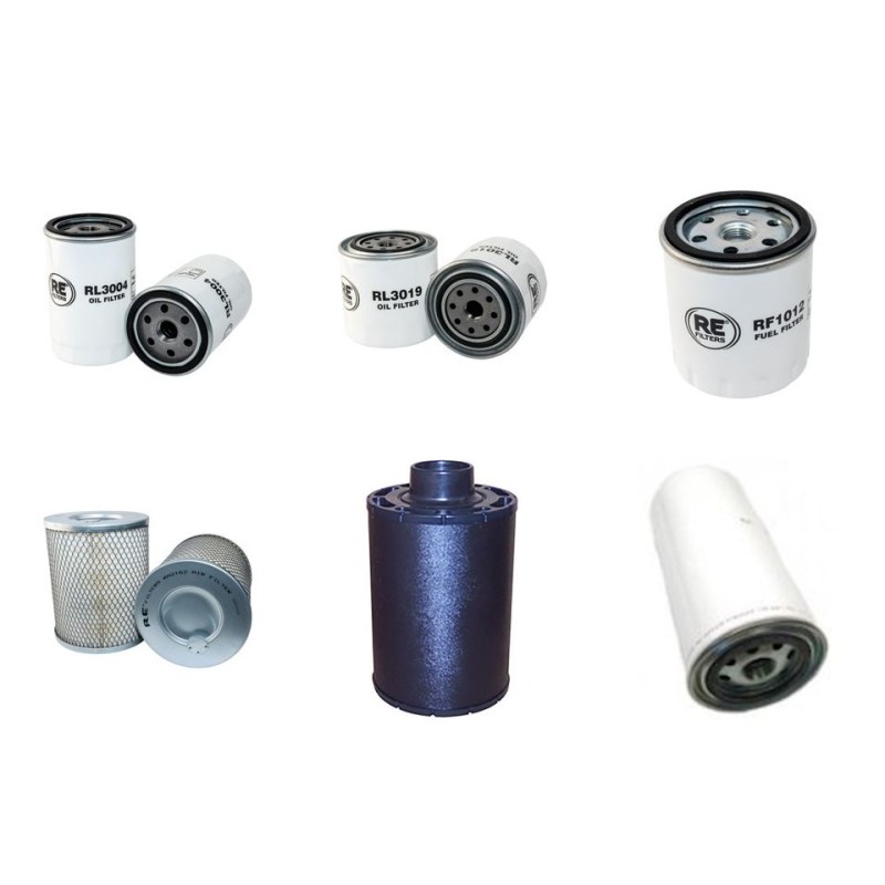 DEMAG SC 25 DS Filter Service Kit w/Deutz F2L1011 Eng.