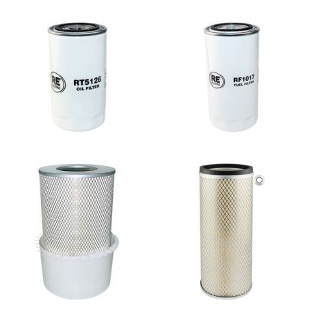 Filter kit for Case 1850 K TIER 3 with CNH Engine  YR 2007-