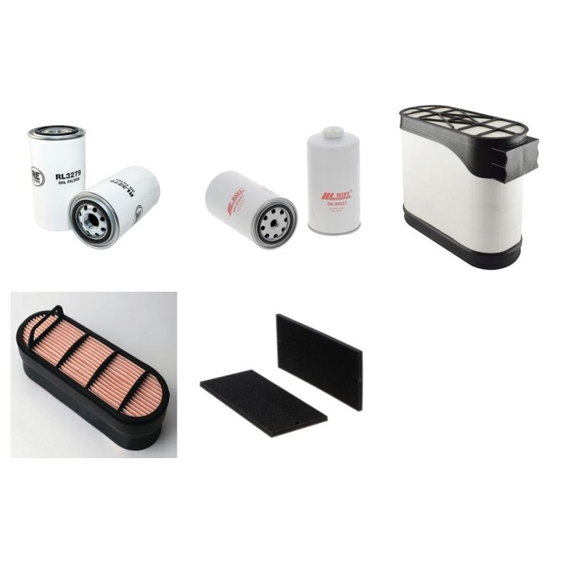 Filter kit for Case 2050 MXLT with Case F4HFE613Z Engine  YR 2015 TIER IV