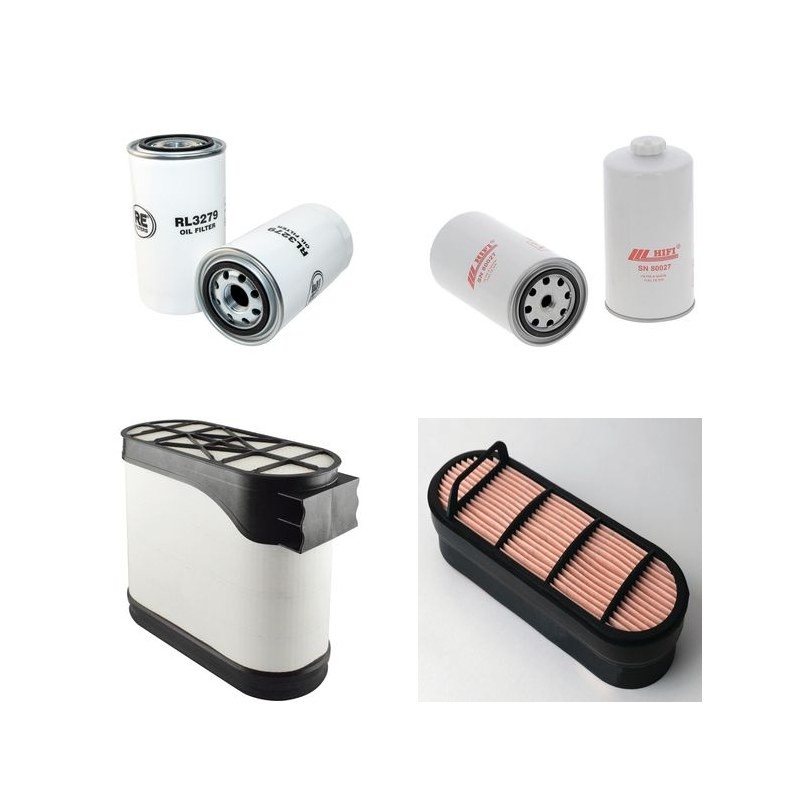Filter kit for Case 2050 MXLT Air Oil Fuel Filters with Case F4HFE613Z Engine  YR 2015 TIER IV