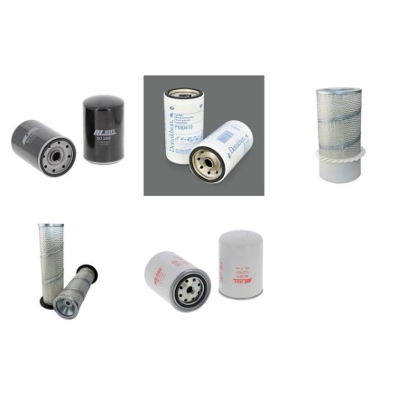 DENYO DCA 125 SPK Filter Service Kit with Komatsu S6D105 Eng