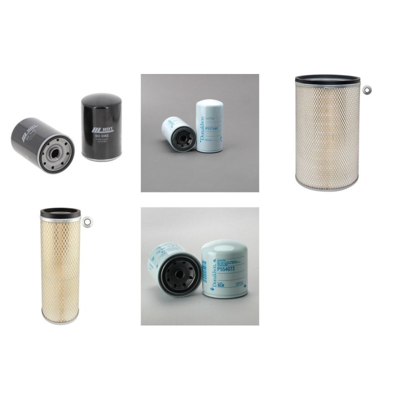 DENYO DCA 150 SPK Filter Service Kit w/KOMATSU SA6D110-1 Eng.