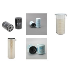 DENYO DCA 150 SPK Filter Service Kit w/KOMATSU SA6D108 Eng.   YR  2002-