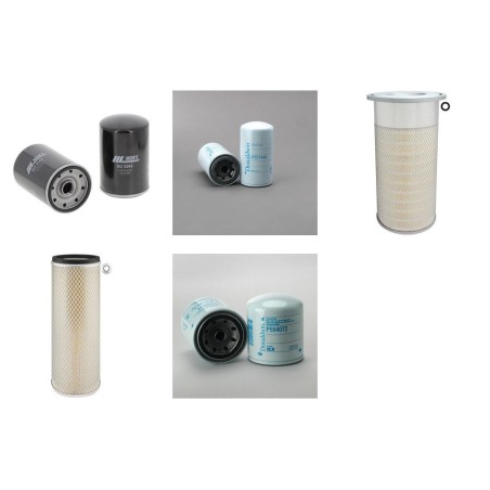 DENYO DCA 150 SPK Filter Service Kit w/KOMATSU SA6D108 Eng.   YR  2002-