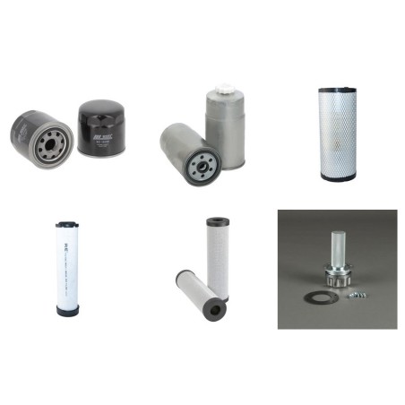 CASE (POCLAIN) 221 E Filter Service Kit w/Iveco F5CE3454E Eng.   YR  2008