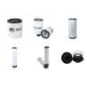 Filter kit for Case (Poclain) 221 E with Deutz F4M2011 Engine  YR 2006