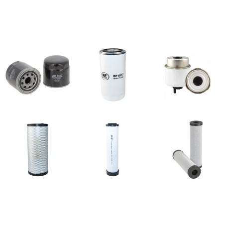 CASE POCLAIN 221 F Filter Service Kit with Fpt F5C Eng 2014- TIER 4I