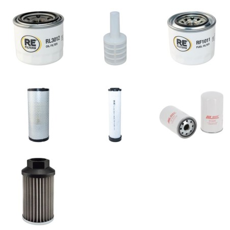DIECI APOLLO 25.6 TC Filter Service Kit w/Yanmar 4TNV98N Eng.   YR  2006-