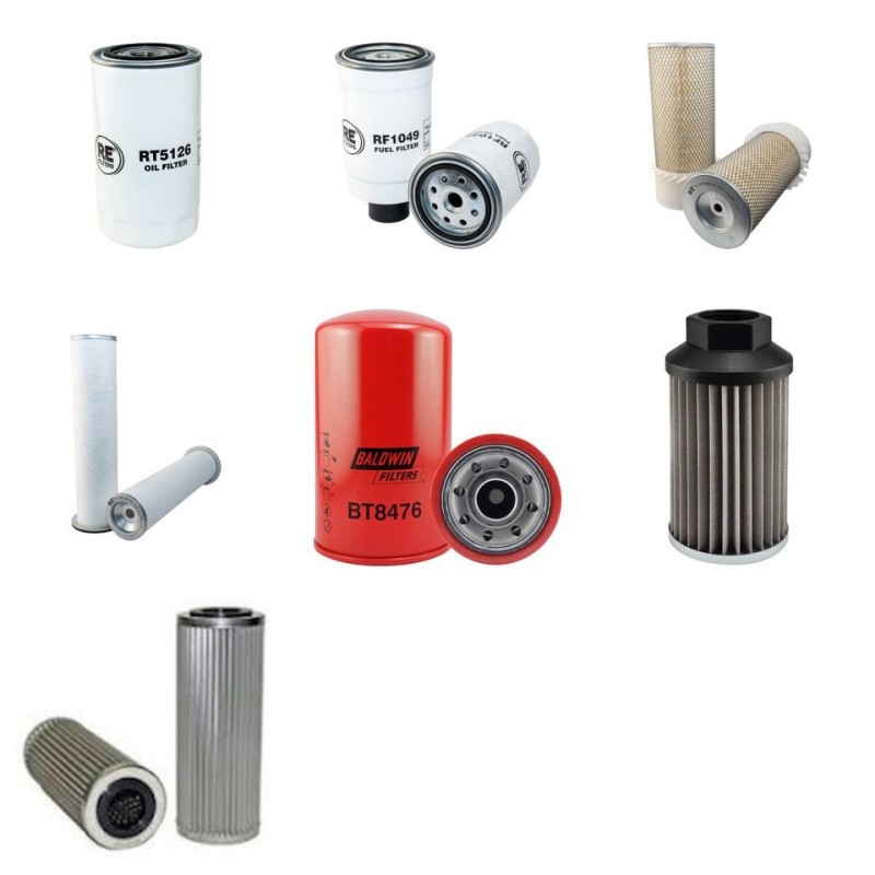 DIECI DEDALUS 26.6 Filter Service Kit w/Iveco NEF F4G0404A / 454A Eng.   YR  2005-