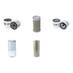 Case Poclain 23 Filter Service Kit with Perkins Engine 98-