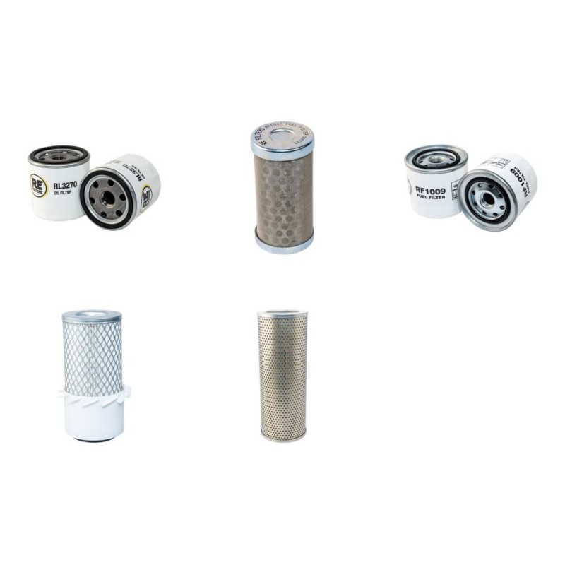 Filter kit for Case Poclain 23 with Perkins Engine 98-