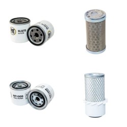 CASE 23 Filter Service Kit Air Oil Fuel Filters w/Perkins  Eng.   YR  98-