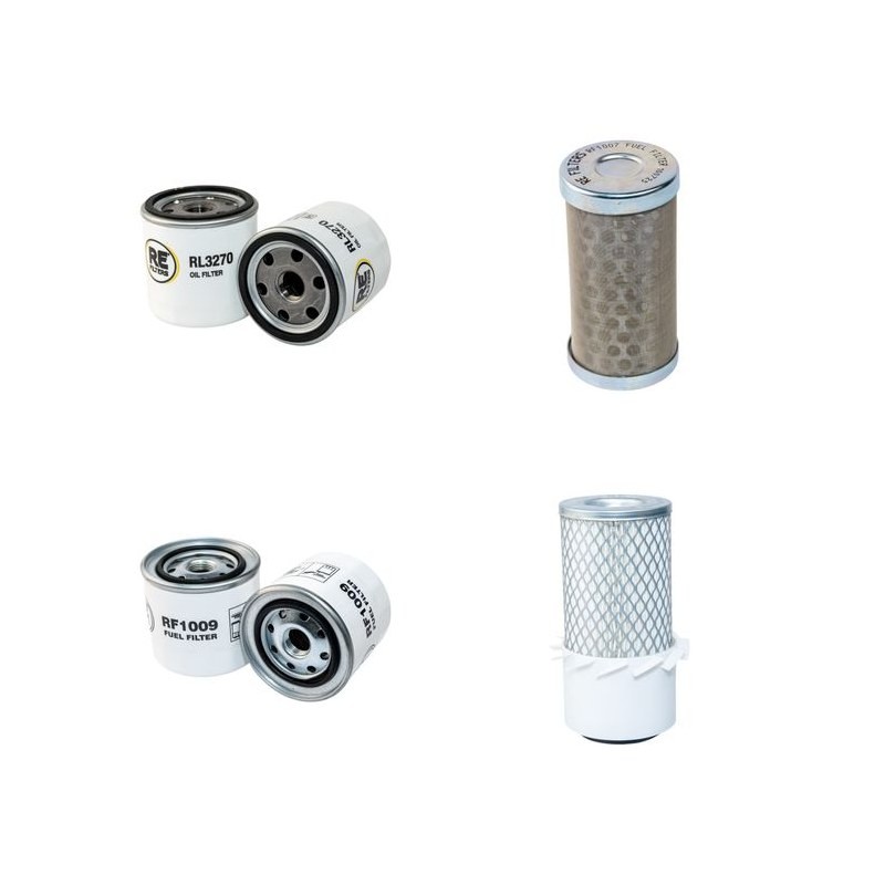 Filter kit for Case 23 Air Oil Fuel Filters with Perkins Engine  YR 98-