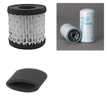 DITCH WITCH 16-20 D Filter Service Kit w/KOHLER M16 Eng.