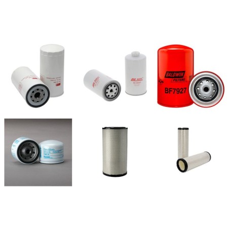 CASE 330 B Filter Service Kit Air Oil Fuel Filters w/Iveco CURSOR Eng.