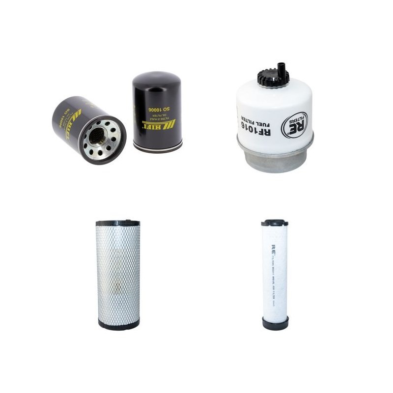 DITCH WITCH 1720 Filter Service Kit Air Oil Fuel Filters w/JOHN DEERE 4045D Eng.