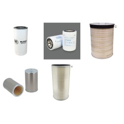 Case 400CKB Filter Service Kit with Deutz BF12L413F Engine