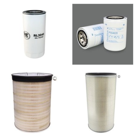 CASE 400 CKB Filter Service Kit w/Deutz BF12L413F Eng.