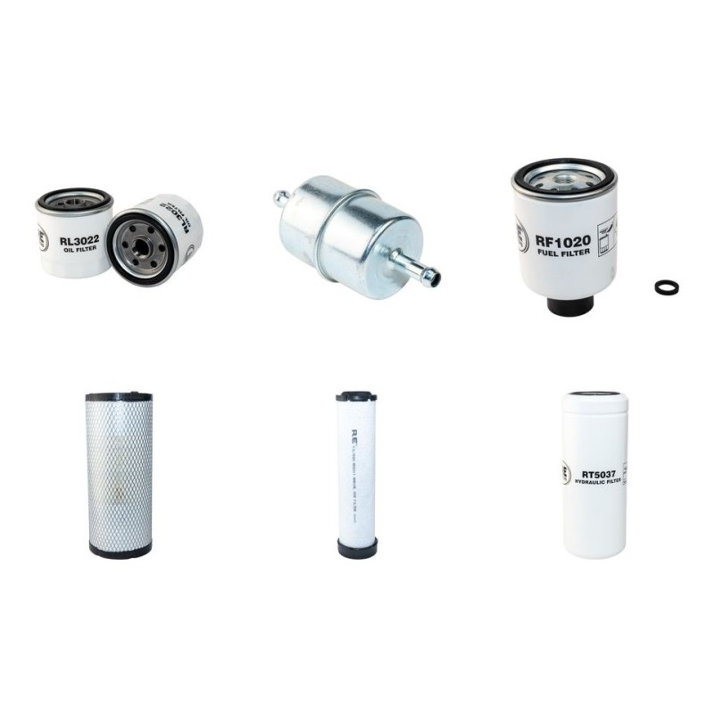 CASE POCLAIN 410 Filter Service Kit with Perkins-Shibaur D422/M2 Eng 2006-