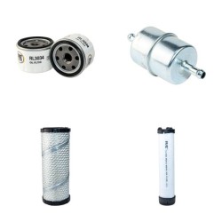 DITCH WITCH R 300 Filter Service Kit Air Oil Fuel Filters w/KOHLER (COMMAND PRO) Eng.