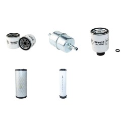 CASE 410 Filter Service Kit Air Oil Fuel Filters w/Perkins-SHIBAUR D422/M2 Eng.   YR  2006-