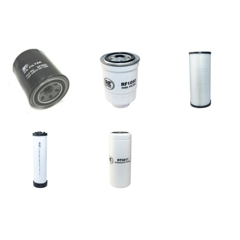 Filter Kit for Doosan 460  with Daewoo D430 Engine