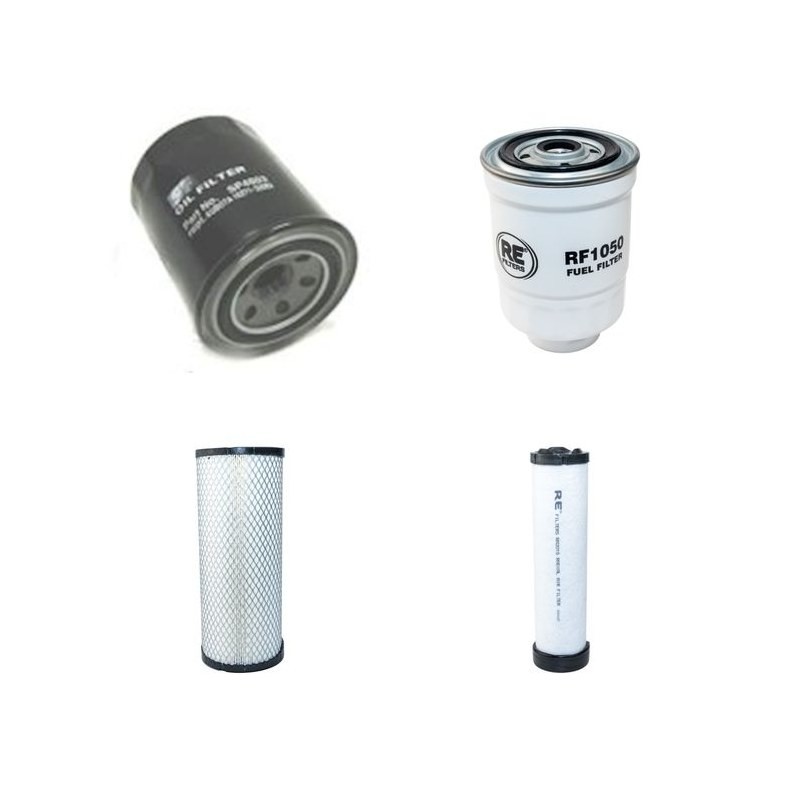 DOOSAN 460 Filter Service Kit w/Daewoo D430 Eng.