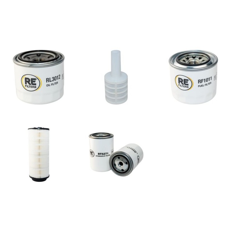DOOSAN 7/26 E Compressor Filter Service Kit with  Yanmar 3TNV82A Eng