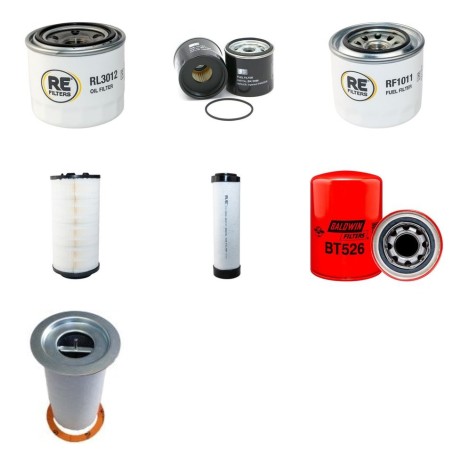 Filter Kit for Doosan 7/51 Compressor  with Yanmar 4TNV98 Engine