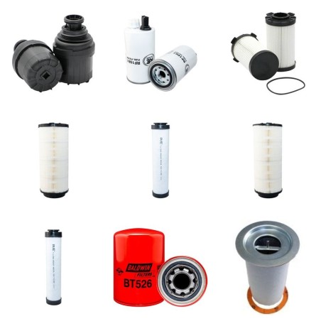 DOOSAN 7/73 Filter Service Kit w/Cummins QSF2814TC74 Eng.   YR  2015