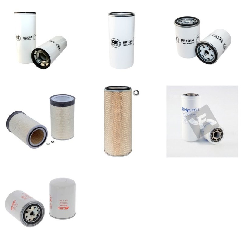Filter Kit for Doosan 9/235  with Cummins 6C8.3 Engine